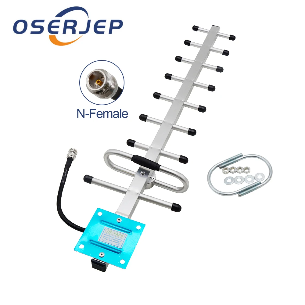 Внешняя антенна yagi GSM 9 шт. 13DBi 824-960 МГц 900 CDMA внешняя с разъемом N female для