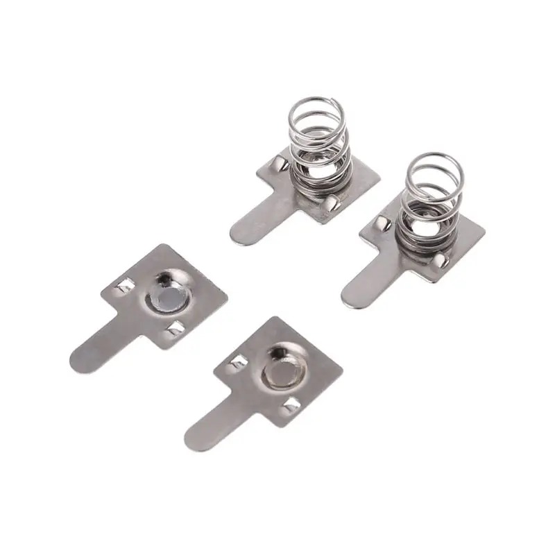 2020 Новый 100 шт металлический аккумулятор пружинный набор для AA AAA положительный