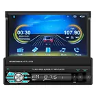 Выдвижной 7-дюймовый MP5-плеер Q3516 для CarPlay, автомобильное стерео радио, навигационный плеер, складной сенсорный мультимедийный плеер
