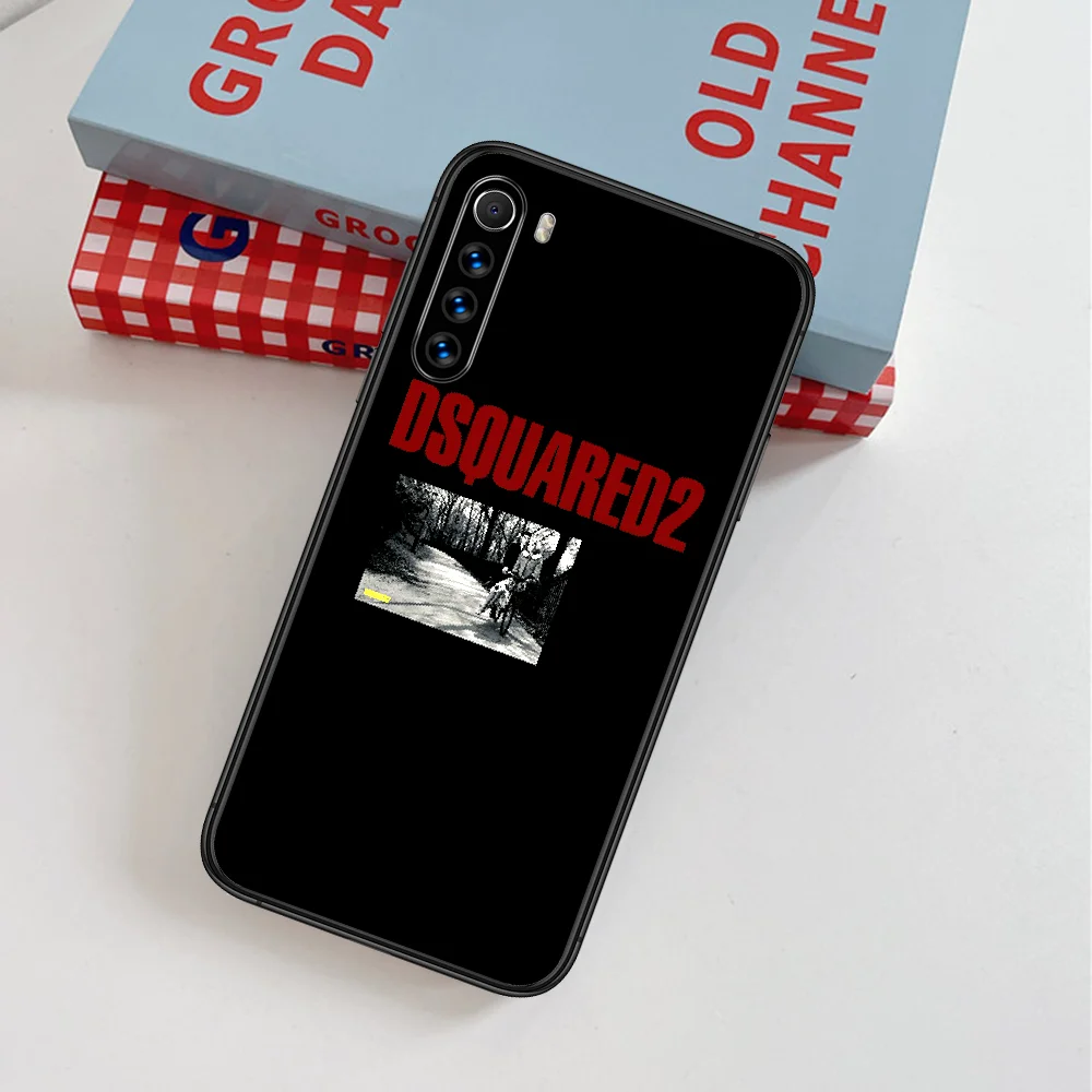 

Italy Fashion Trend Brand Le Phone Case For Xiaomi Redmi Note 7 8 8T 9 9S 4X 7 7A 9A K30 Pro Ultra black Coque Tpu Hoesjes Trend