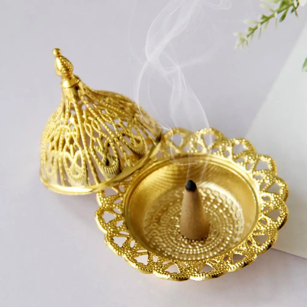 Курильница в форме башни металлический ажурный Ловец ясеня среднем восточном