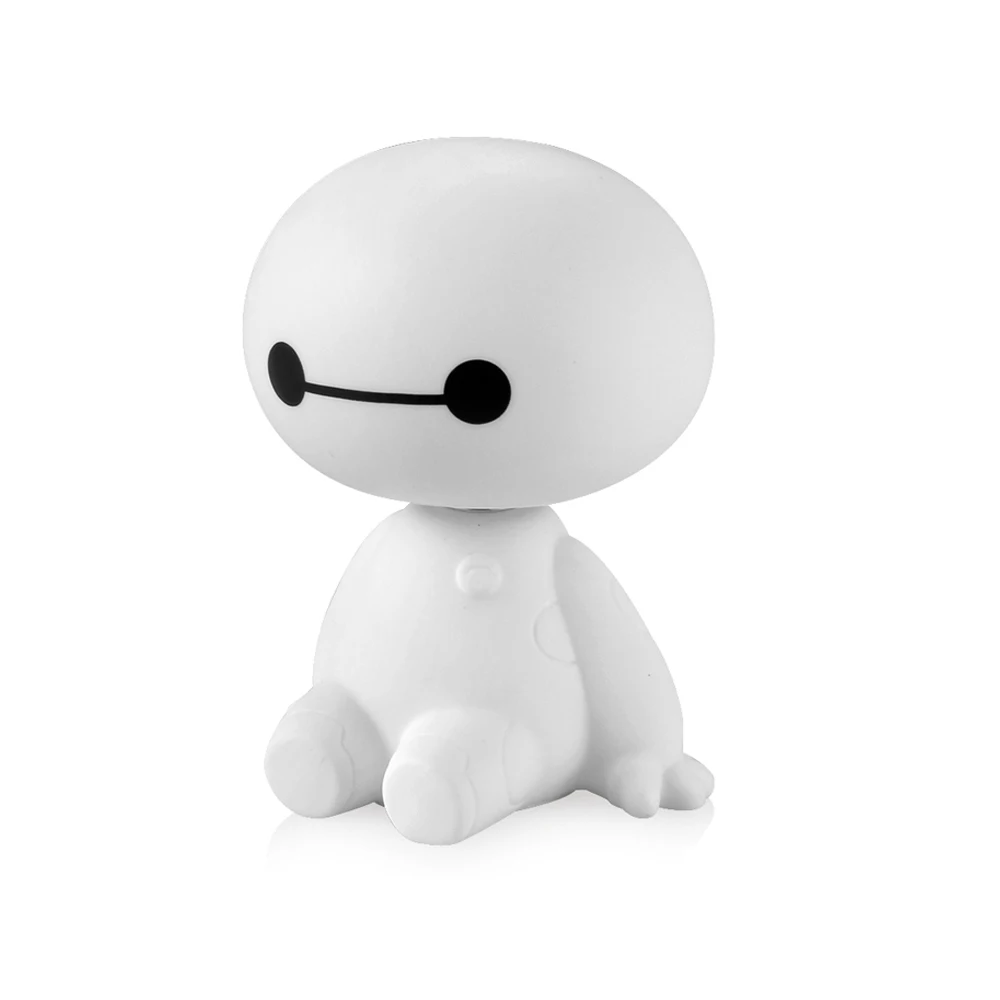 Мультфильм Пластиковый робот Baymax неваляшка фигура украшения авто Интерьер