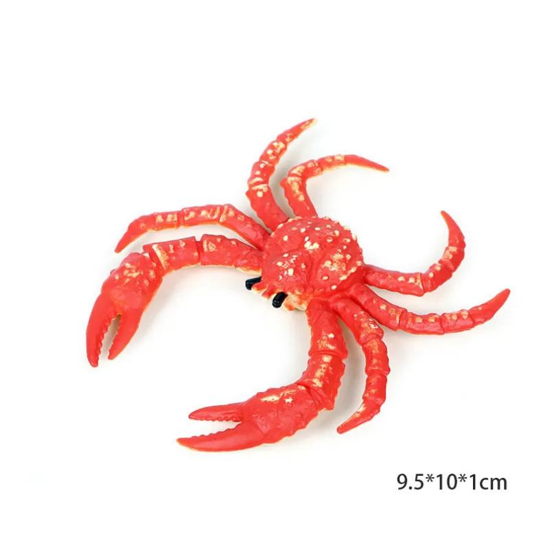 M869 King Crab Морская модель животного; изображение морской жизни, фигурка акулы, развивающие животные океана, игрушка для детей, Декор, подарок - Цвет: M869 King Crab