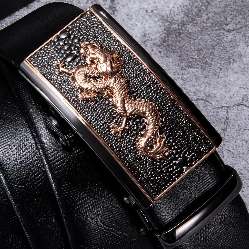 Модная Автоматическая пряжка для ремней с леопардовой головкой 3 5 см храповым