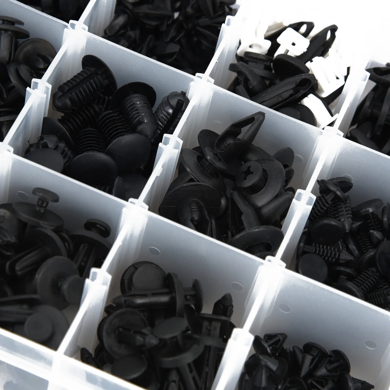 435PCS/Set Car Body Trim Clips Retainer Bumper Rivets Screws Panel Push Fastener Automotive Furniture Assembly Expansion Screws