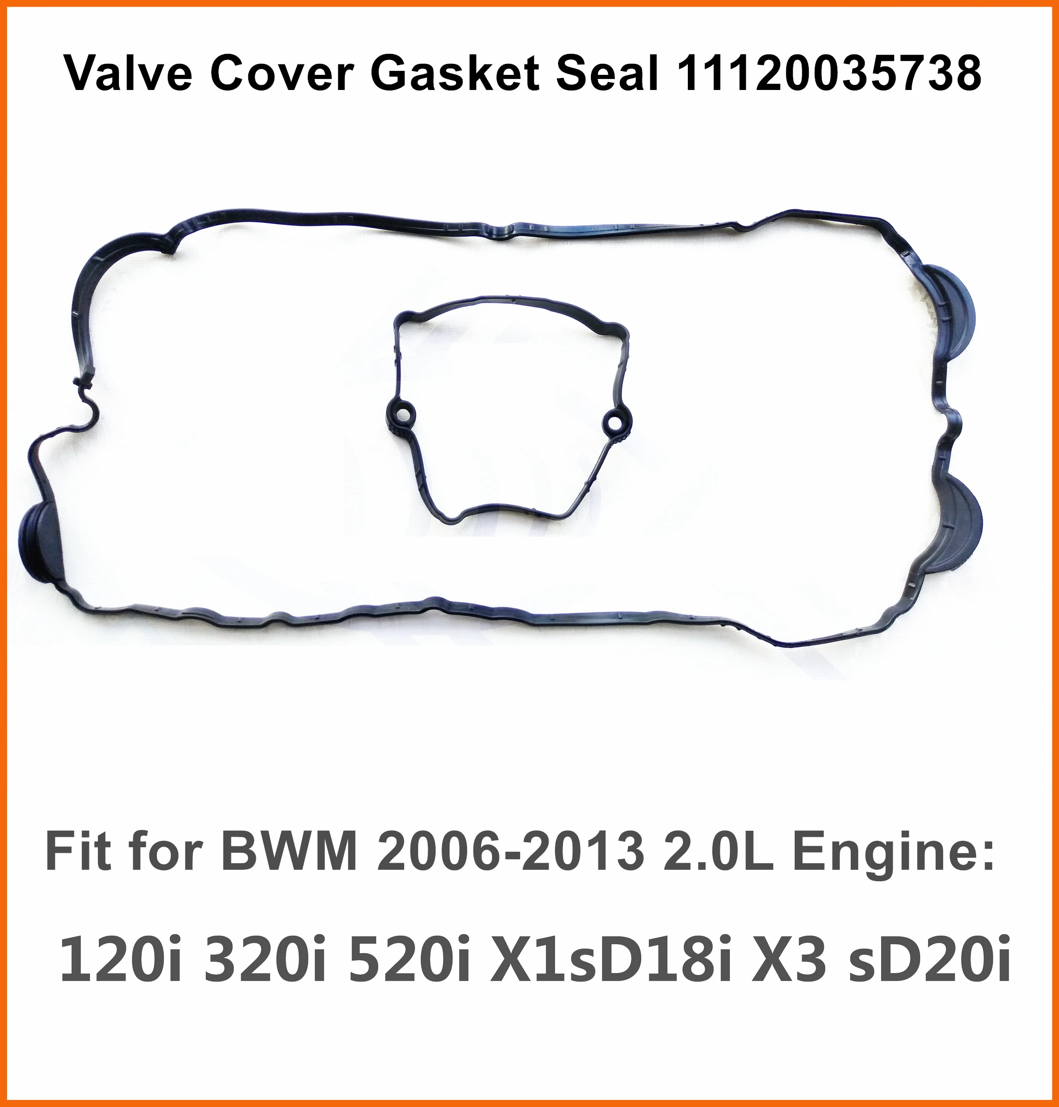 

Комплект прокладок крышки клапана двигателя 11 12 0 035 738 Подходит для BMW 120i 318i 320i X1 E87 E90 E81 11120035738