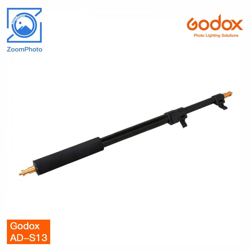 

Godox AD-S13 21-63"/55-160cm Portable Light Boom Pole Stick 1/4" Male Thread for WITSTRO AD360 II AD180 Flash AD180 AD360