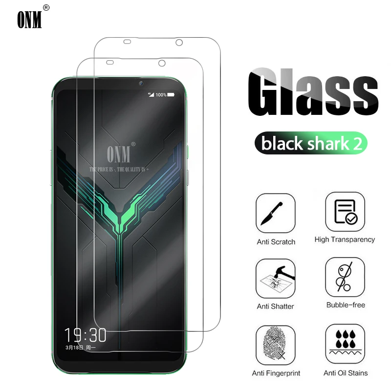 10 шт. закаленное стекло для Xiaomi Black Shark 2 Защитная пленка экрана Pro | Мобильные