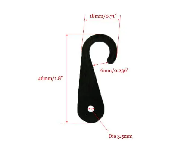 Пластиковый J-образный крючок вешалка для нижнего белья пластиковый подвесной