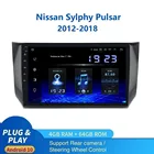 1 Din Android 10,0 Авторадио для Nissan Sylphy B17 Sentra стерео 2012 - 2018 Pulsar PX6 MTCDE HD 1280*720 RDS GPS AHD