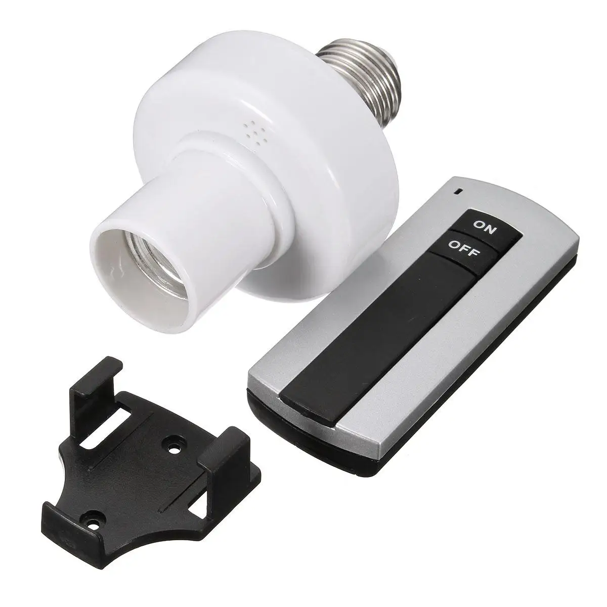 E27 колпачок винт 220 В беспроводной пульт дистанционного управления светильник
