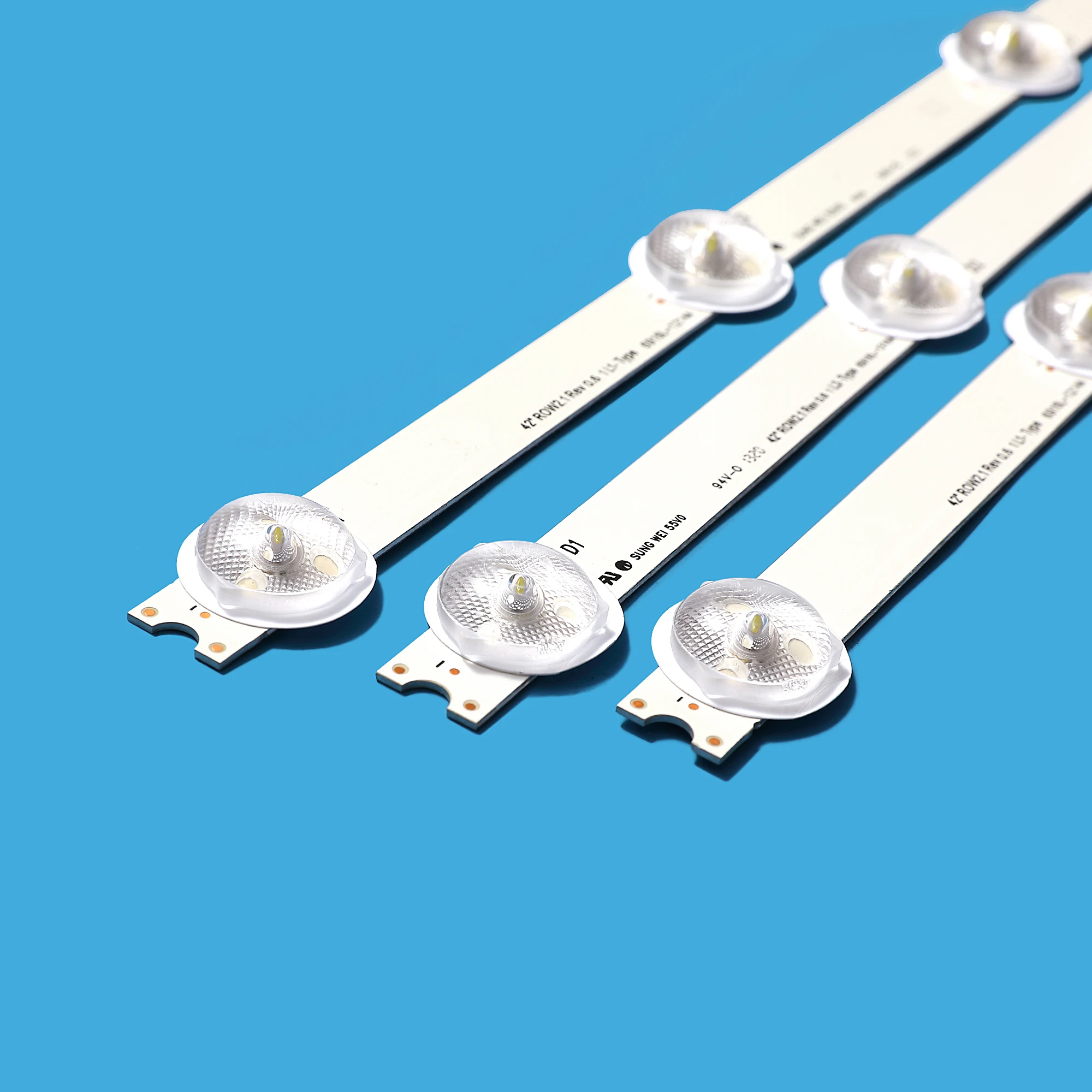 Новый комплект 10 шт. R1 L1 R2 L2 светодиодный менная светодиодная полоса для LG LC420DUE