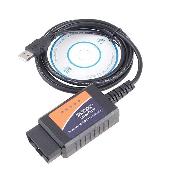 

Best quality Diagnostic Tool V1.5 ELM327 USB FTDI FT232RL+PIC18F2480 chip modified FTDI chip OBD2 Supports all OBDII protocols