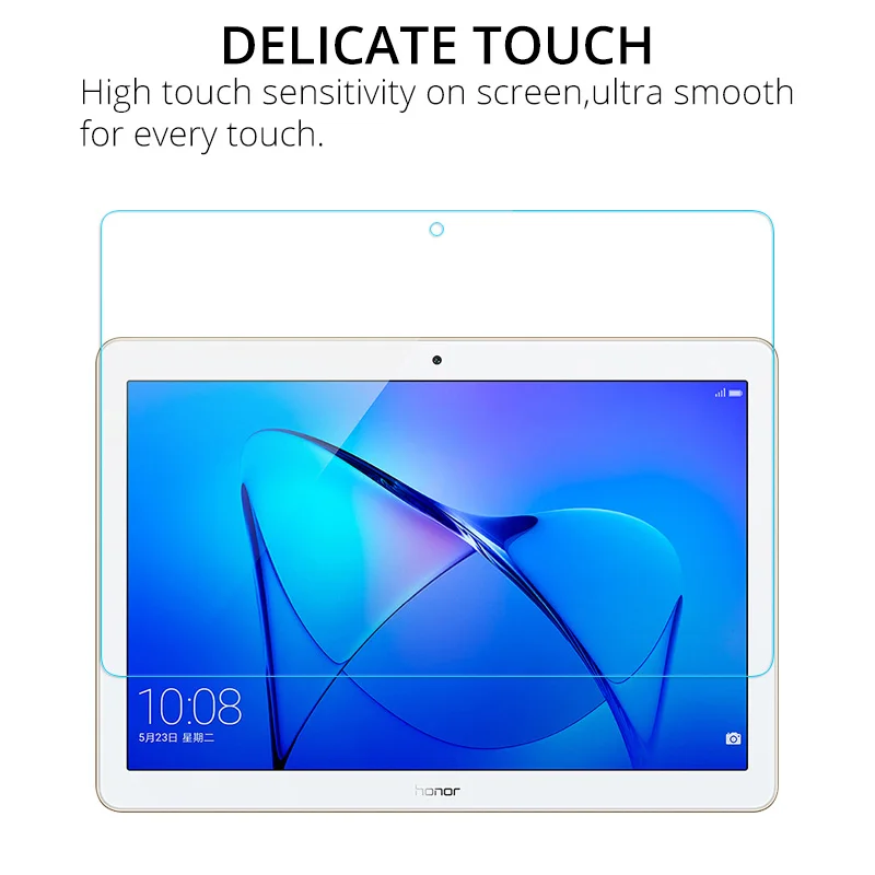 Ультратонкое закаленное стекло 0 3 мм 9H для экрана Huawei MediaPad T3 9 6 дюймов Защитная