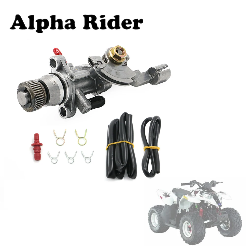 2 тактный масляный насос и линии для Polaris Predator 50cc 70cc 90cc Sportsman 90 Scrambler ATV|Масляные