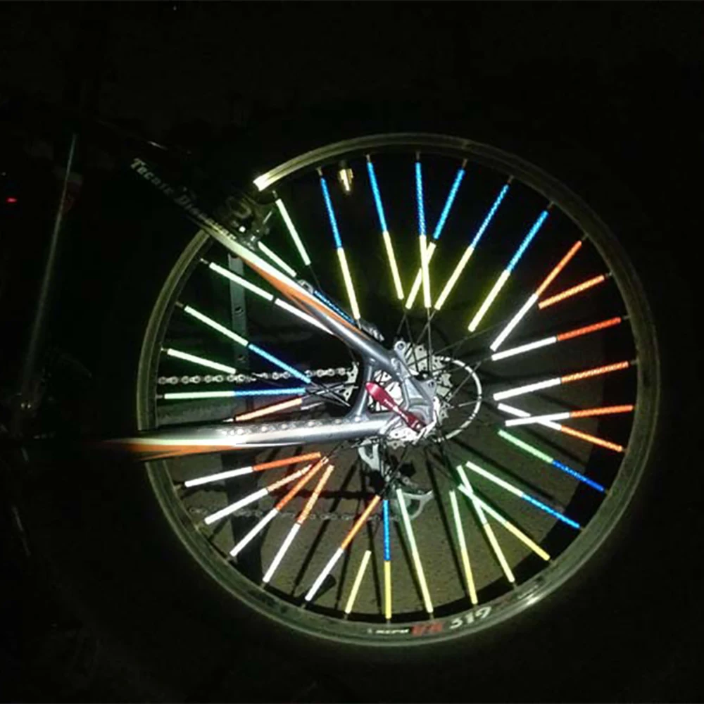 12 шт./упак. 75 мм Фурнитура для бижутерии обод колеса велосипеда светоотражающий