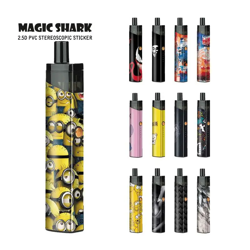 Maigc Акула Симпсон Ститч Миньоны Микки милый медведь череп картина ПВХ стерео