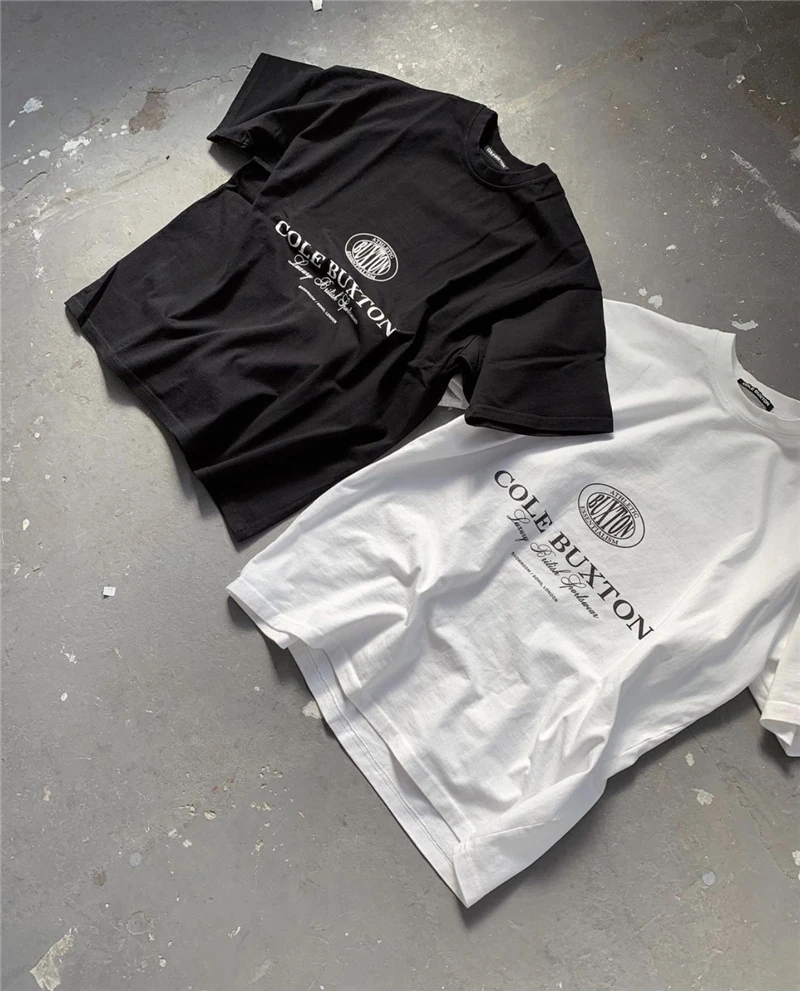 

Oversized CB Cole Buxton T-shirt 1:1 High Quality Casual Men Women heavy fabric Unisex Buxton T Shirt Tops Tees