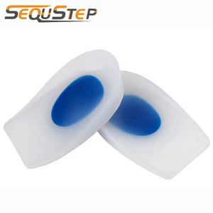 Сверхмягкая медицинская силиконовая гелевая Подушка для пятки, подушка, пяточная пряжа, ахиллесовая амортизирующая вставка для стельки на пятке