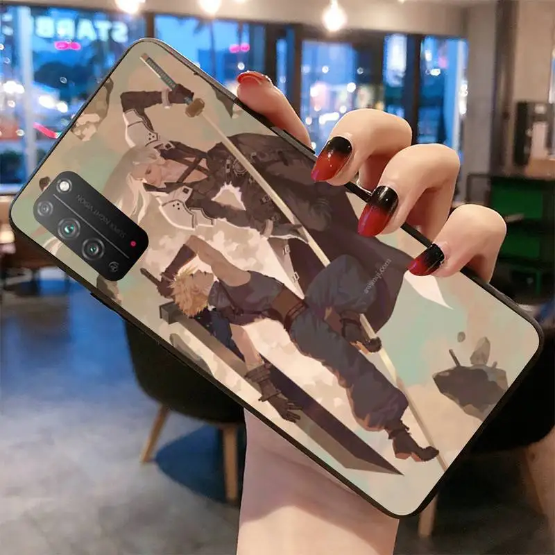 

HUAGETOP final fantasy 7 Phone Case for Huawei Honor 30 20 10 9 8 8x 8c v30 Lite view 7A pro