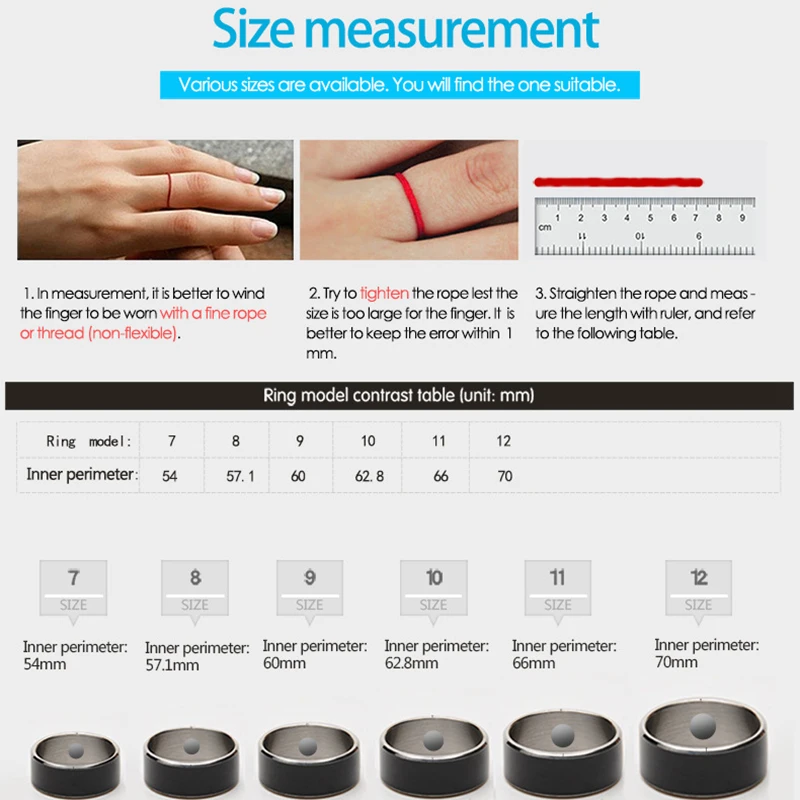 Jakcom R3F носимые устройства NFC смарт-кольца белые черные кольца для Samsung xiaomi Sony LG IOS