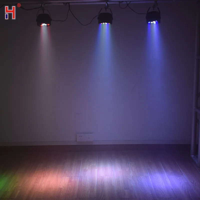 Светильник Светодиодный настенный плоский 12 Вт Rgbw Dmx|led par rgbw|par rgbwflat led |
