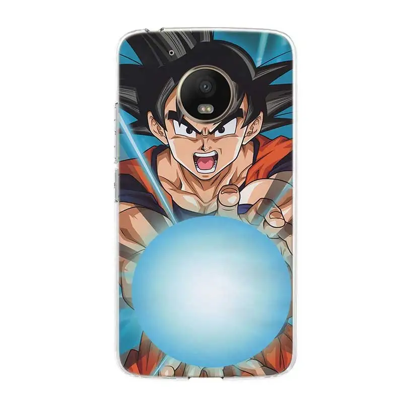 Супер Dragon Ball-Z силиконовый чехол для Motorola MOTO G7 power G5 G5S G6 E4 E5 E6 Plus G4 Play |