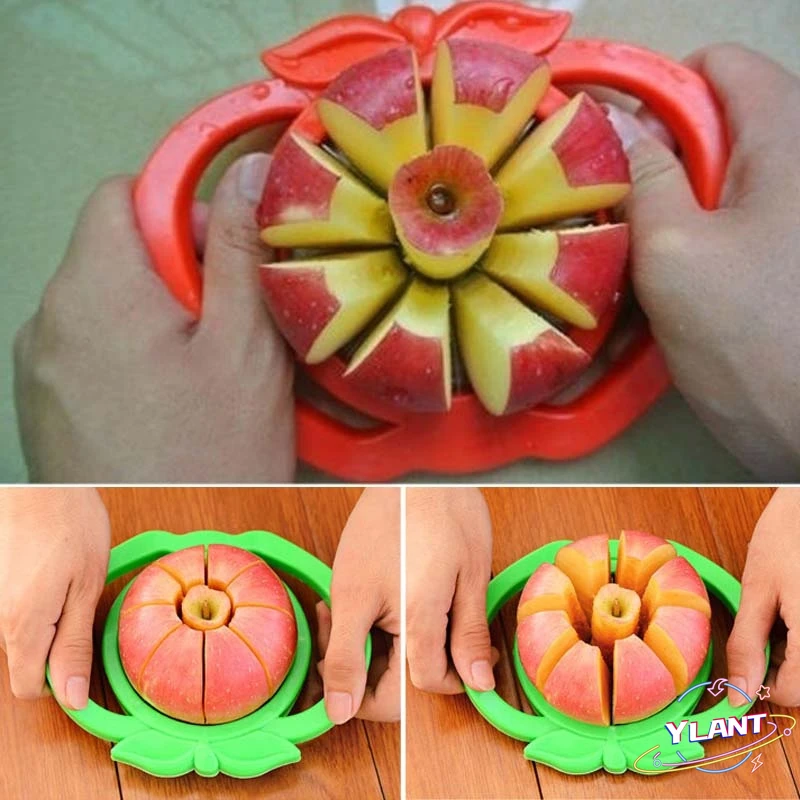 

Stainless Apple Slicer Kitchen Assist Cutter Pear Fruit Divider Tool Comfort Handle Kitchen Accessories Kitchen Tools Cutter