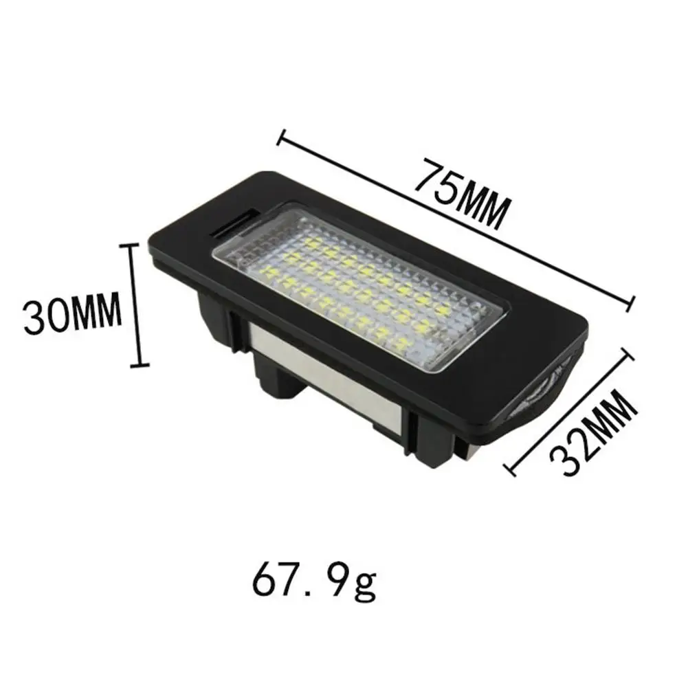 

1 Pcs For BMW 1/3/5/X Series X1X3X5X6 LED Lamp License Number Plate Light Bulbs