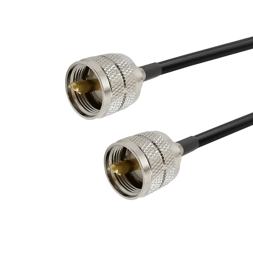 RF RG58 UHF штекер к цифровой коаксиальный Джампер кабель HAM & CB радио антенный