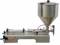 semi automatic cream filling machine for fruit jamsaucetomato pastebutter 30 300ml