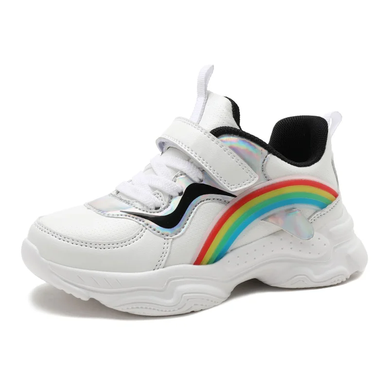 

Summer Boys Girls Fashion Sneakers Baby/Toddler/Little Kids Leather Trainers Children School Sport Shoes Soft Running Shoes