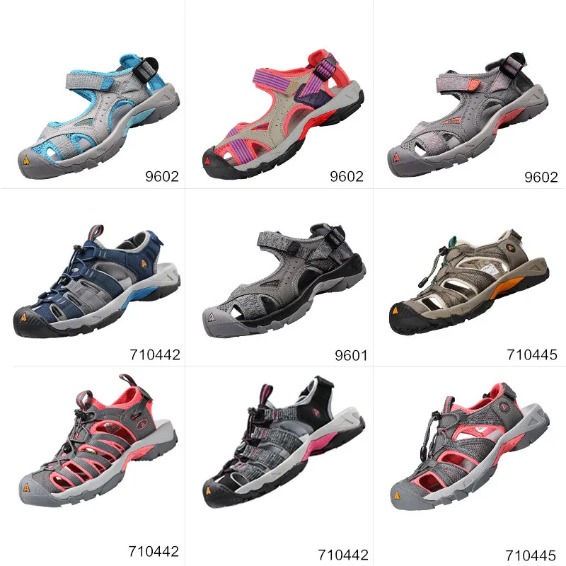 HUMTTO Summer Outdoor Men Sandals Breathable Hiking Quick-drying Trekking Mountain Beach Shoes Women Non-slip Mens Aqua Sneakers