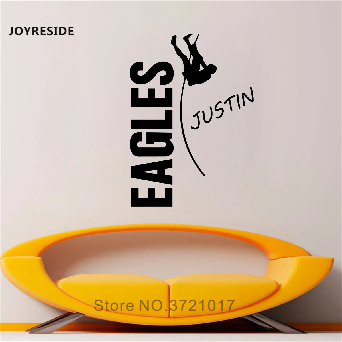 

Персонализированная Наклейка на стену с именем скалолазание Спорт Streme Спорт настенный Декор Гостиная игровая комната художественное украшение Крутые Настенные наклейки M445