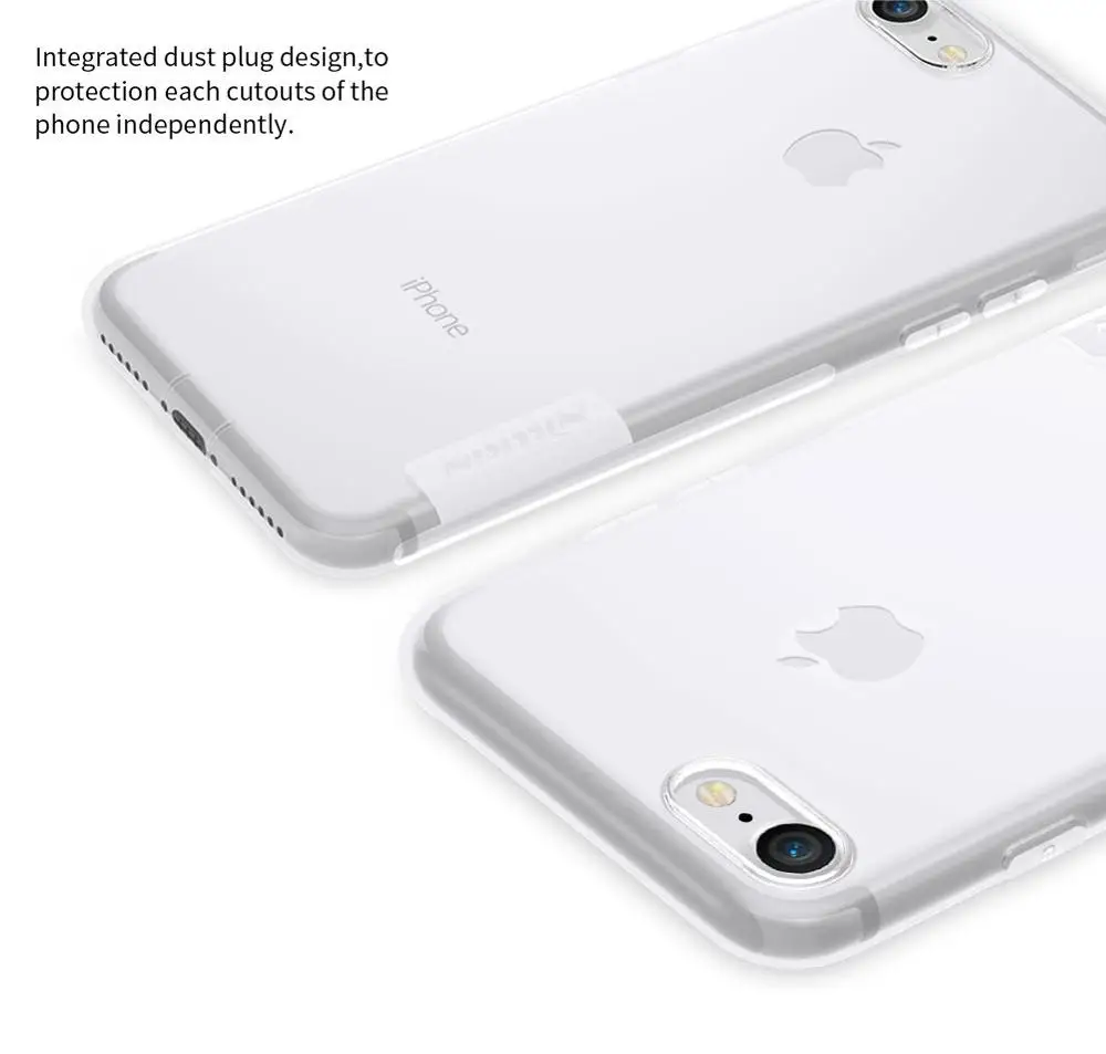 Чехол Nillkin для iPhone SE 2020 0 6 мм ультратонкий прозрачный мягкий силиконовый ТПУ