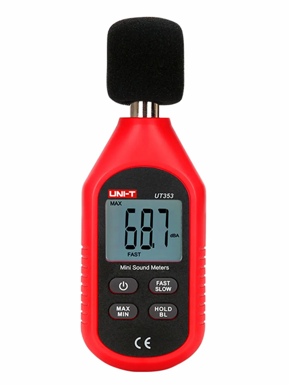

UNI-T UT353 Noise Measuring Instrument db Meter 30~130dB Mini Audio Sound Level Meter Decibel Monitor