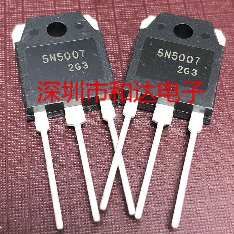 

(5 Pieces) 5N5007 H5N5007P TO-3P 500V 25A / 11N90E FMH11N90E 900V 11A / MUR6030DCT 300V 60A / FCA20N60S 20N60S 600V 20A TO-3P