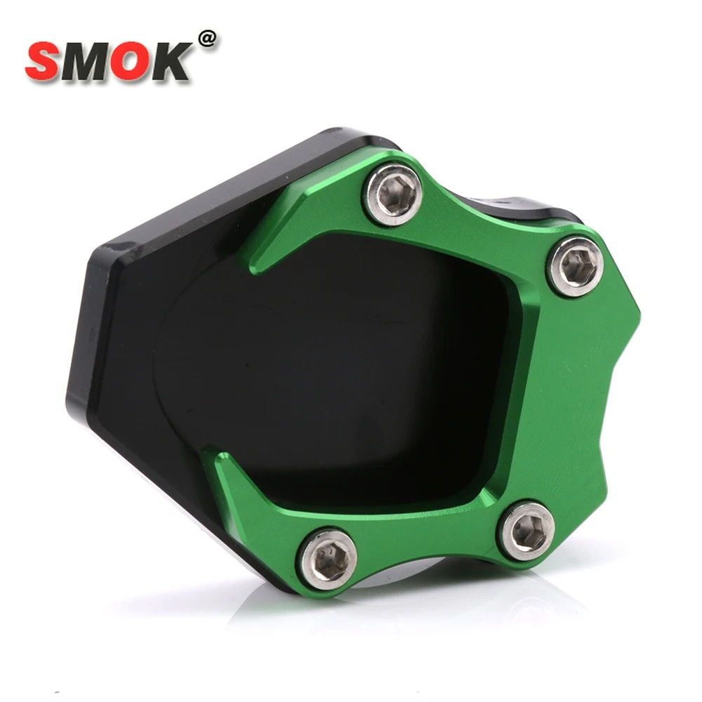 

SMOK для Kawasaki Ninja 250 2018 Ninja 400 2018 мотоциклетная подставка с подножкой боковая подставка увеличитель удлинитель поддерживающая пластина