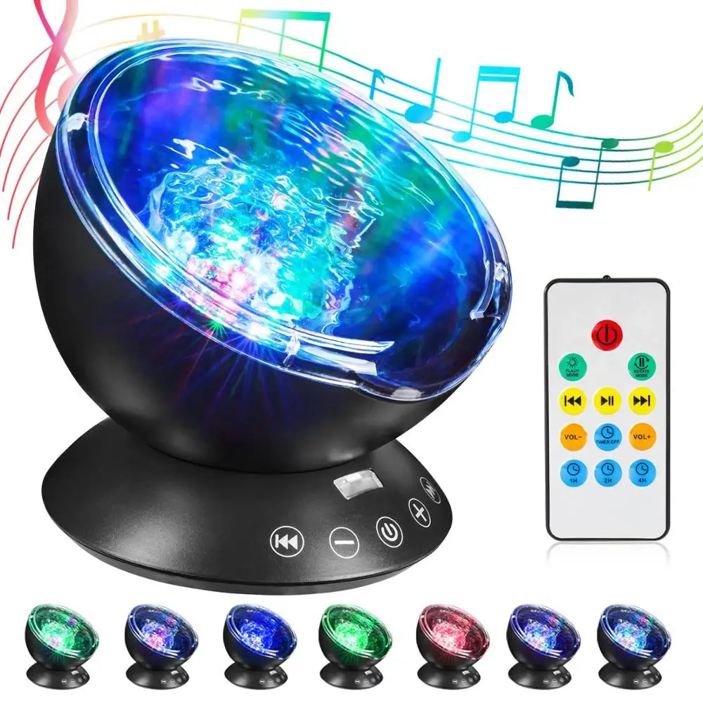 Светодиодный ночник SOL звездное небо океанская волна Аврора светодиодный