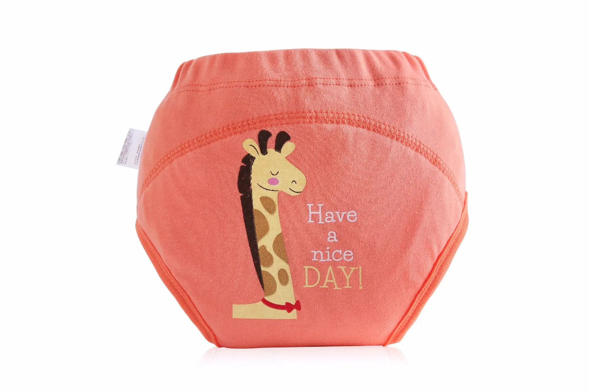 4 шт. Детские водонепроницаемые моющиеся хлопковые подгузники 90 100|Детские