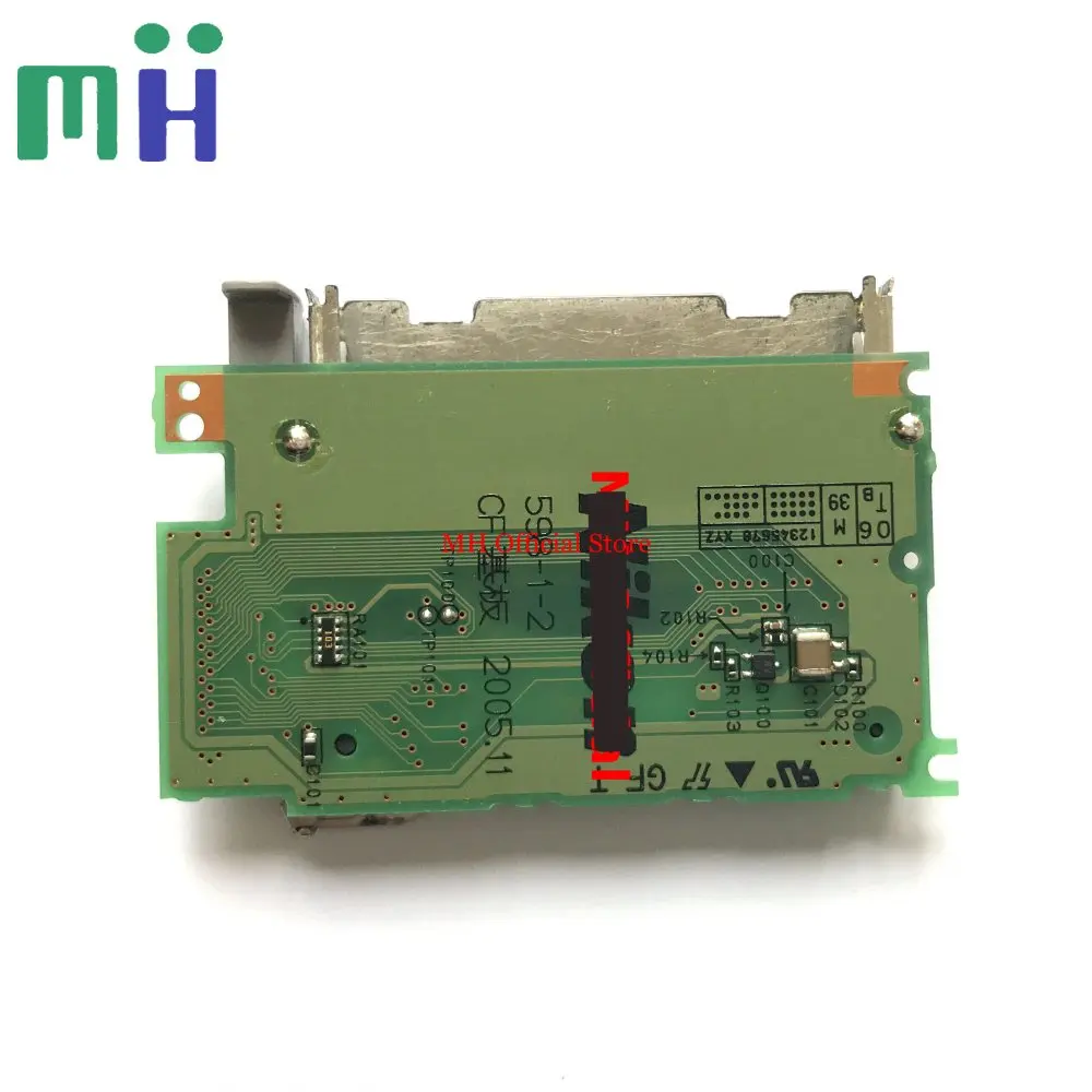 Вторая рука для Nikon D200 слот карт памяти CF Reader плата PCB блок камера ремонт Запасная