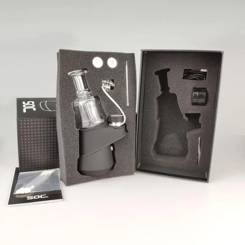 Greenlightvapes G9 SOC Peak Temp Control ENail Shisha Wax Concentrate Vaporizer 2600mAh Glass Water Dab Rig Bubbler Nail Kit | Электроника