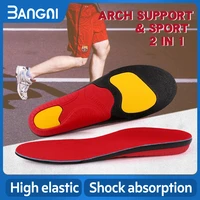 3angni arch support running insoles for shoes women men orthopedic pad u cup cushion heel shock absorption tight protect ankles