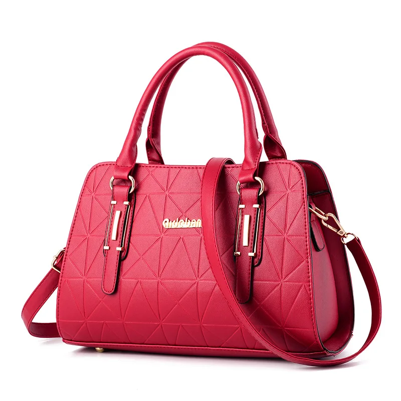 Деловая женская сумка высокого качества из искусственной кожи на плечо большая