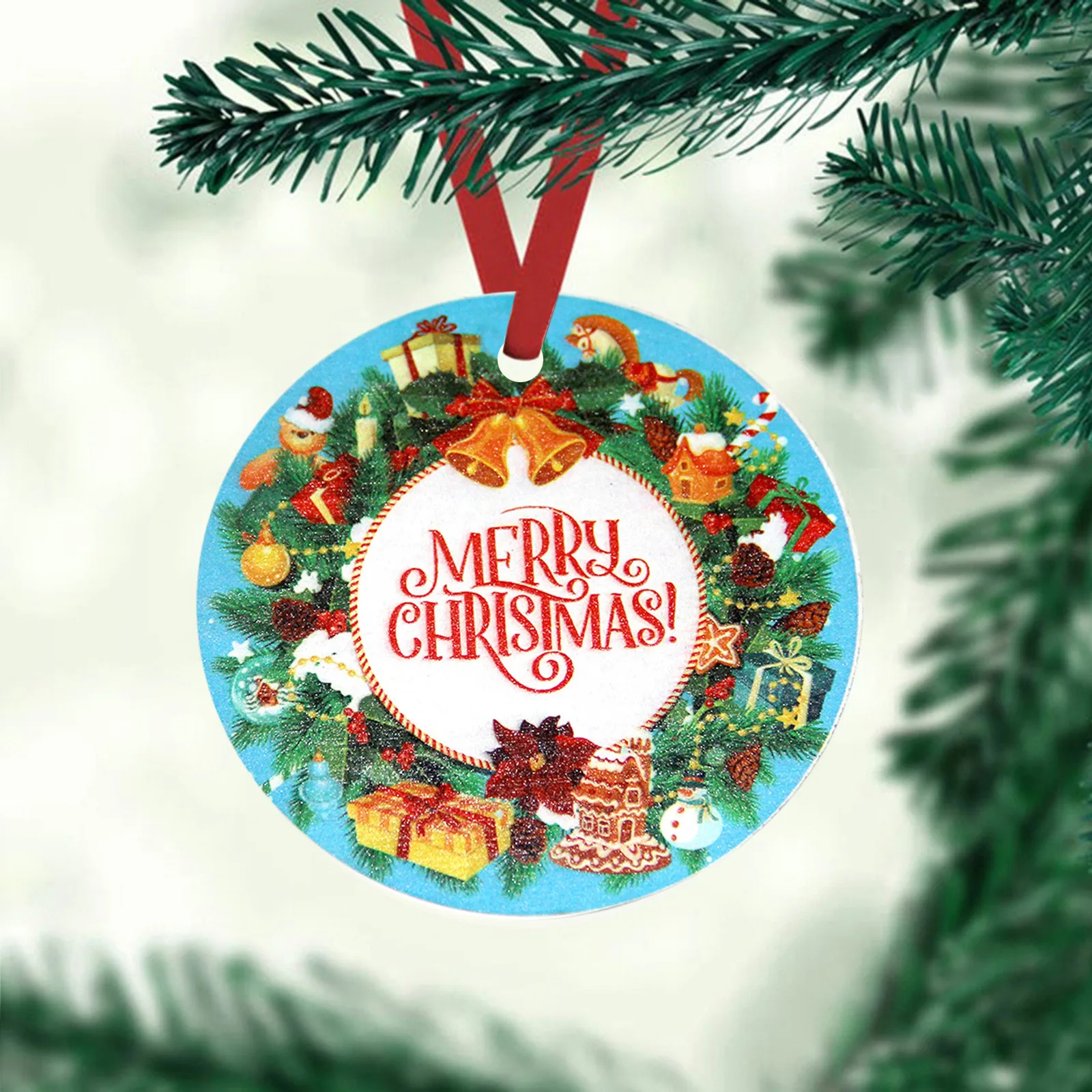 

@ 2021 подвесные украшения, украшения для рождественской елки, рождественские украшения, Оформление, Забавный домашний декор, подарки на Рожд...