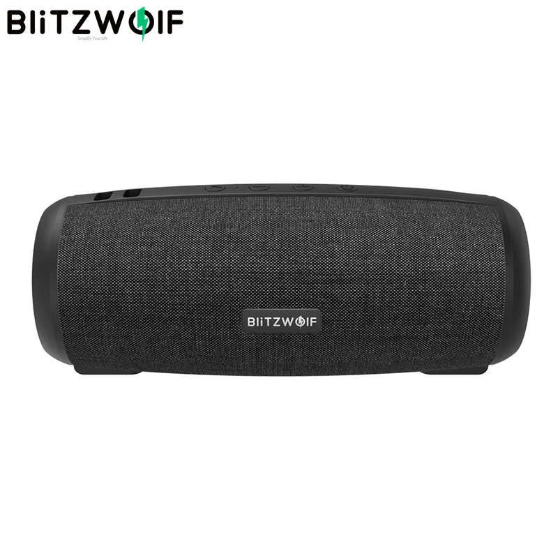 BlitzWolf BW WA1 12 Вт беспроводной bluetooth 5 0 динамик двойная пассивная диафрагма TWS стерео