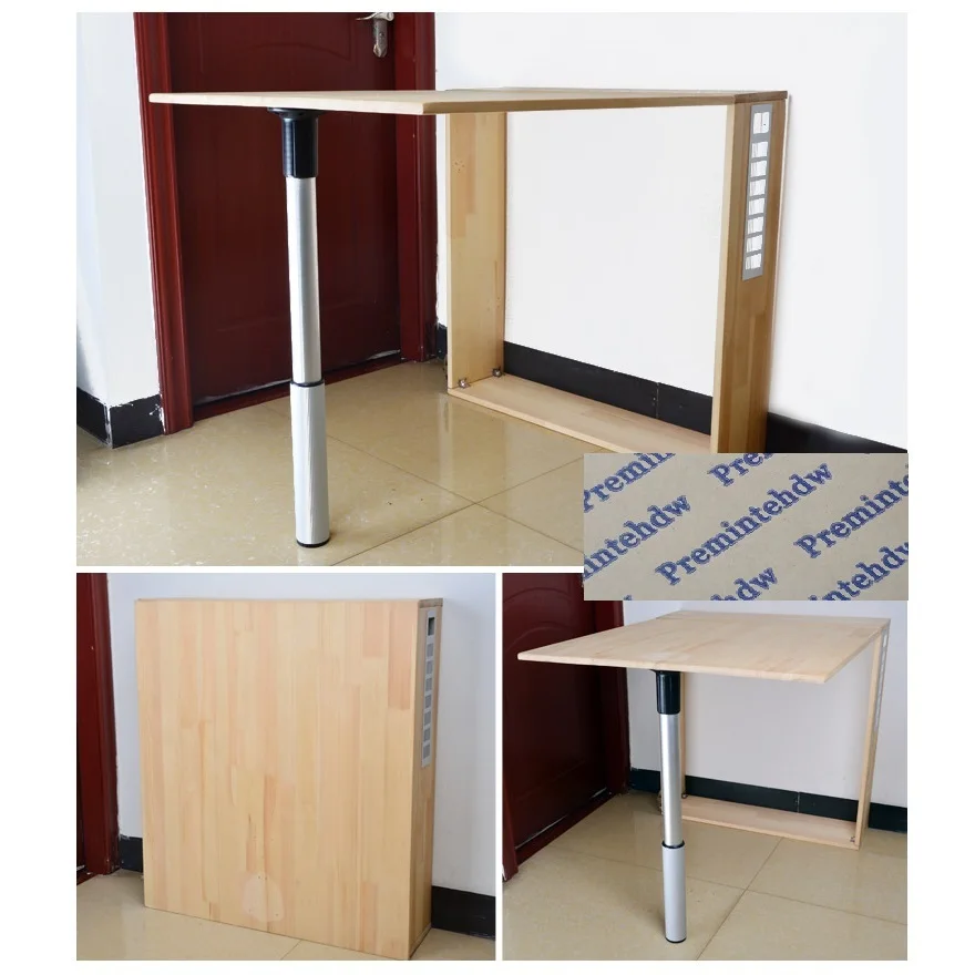 Круглая Складная стойка из алюминиевого сплава с регулировкой высоты для стола