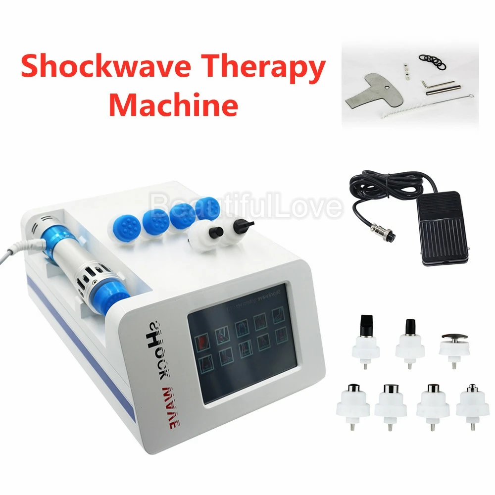 

Physiotherapy Shockwave Therapy Machine Extracorporeal ED Treatment and Relax Body Pain Reduce Shockwave Massage Instrument