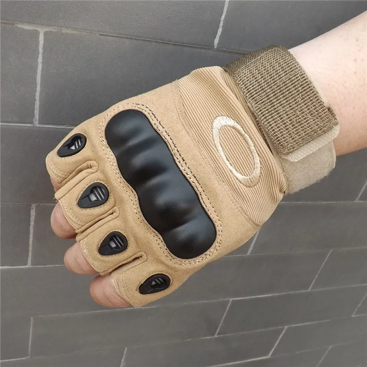 

Men's military fan gloves protective wear resistant slip fitness combat half finger gloves price concessions High quality