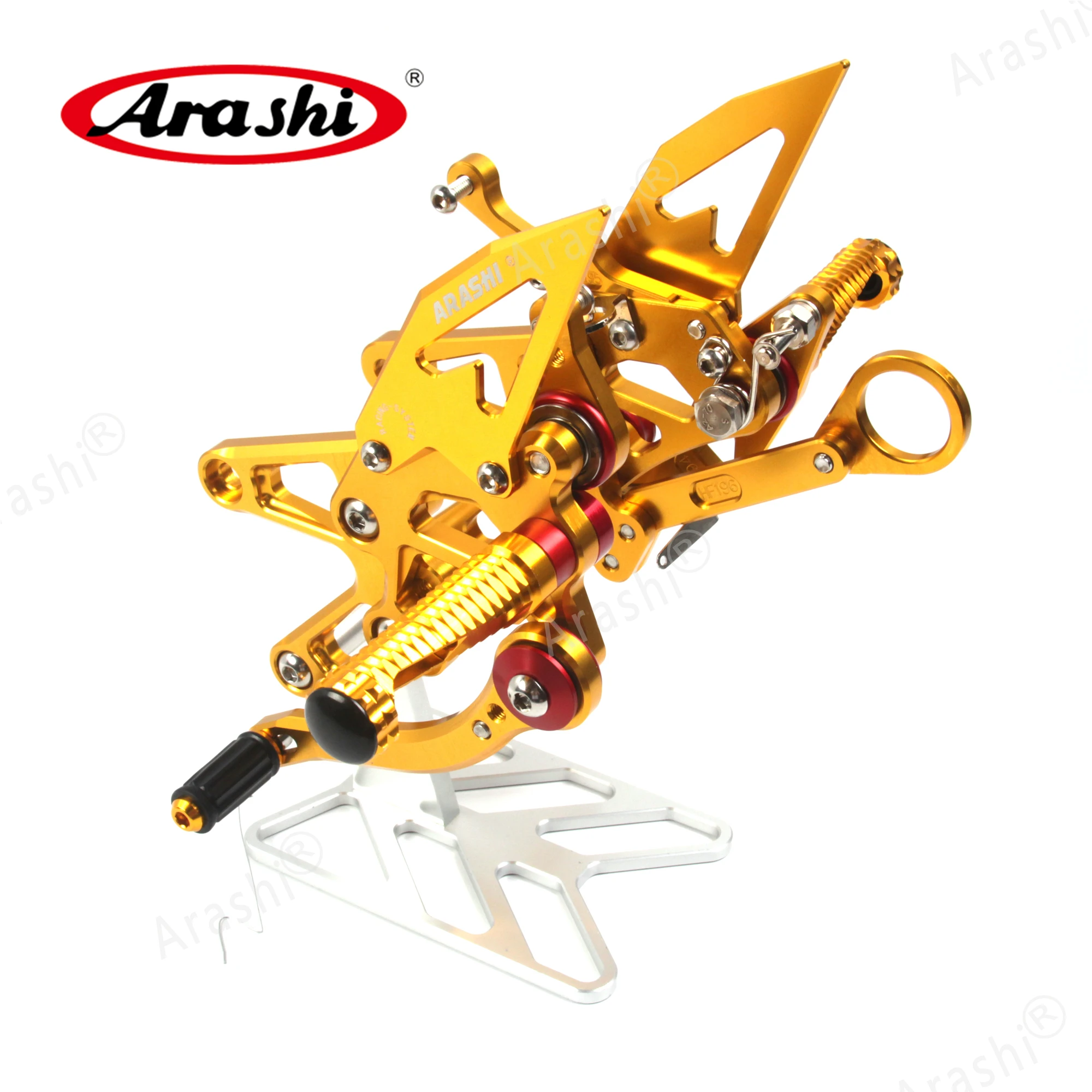 Arashi CNC Регулируемые подножки для BMW S1000RR HP4 2009-2014 насадки на ножки всадника S1000 S 1000 RR